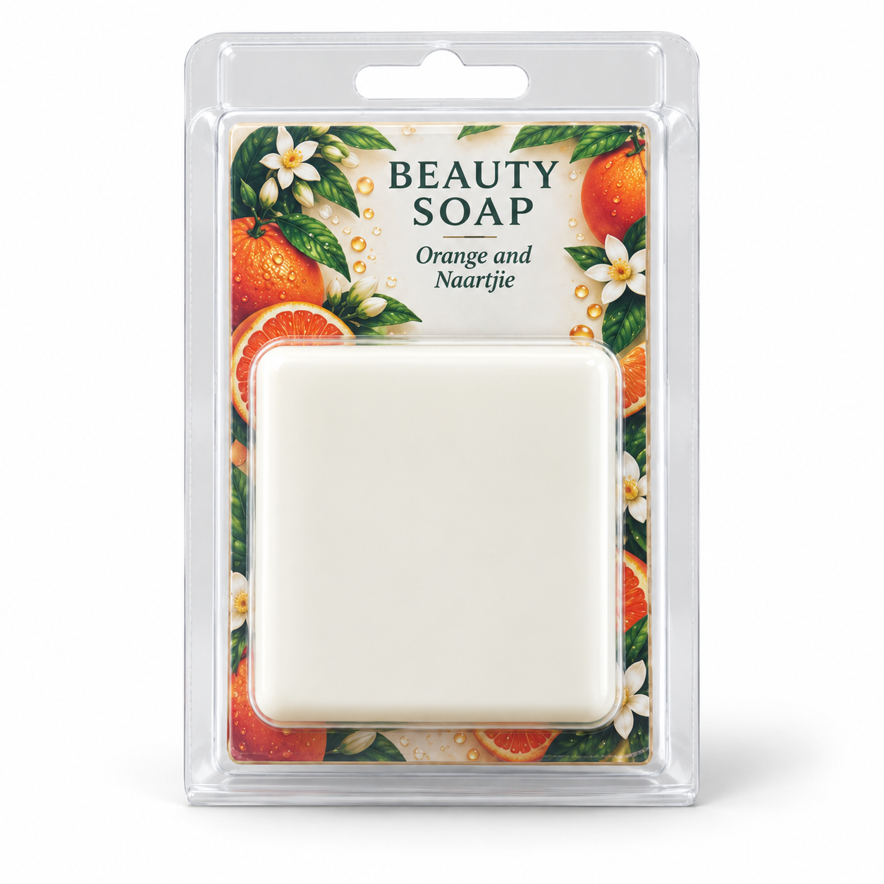 Orange and Naartjie beauty soap bar